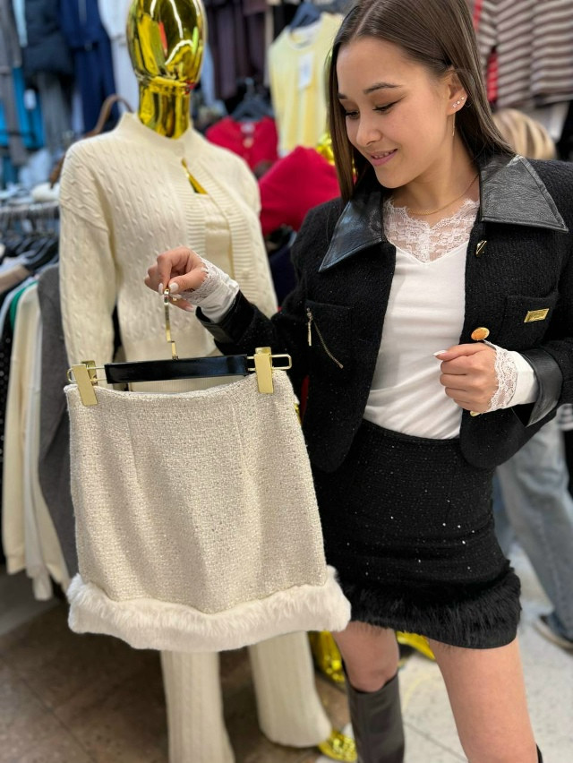 Юбка белая купить в Интернет-магазине Садовод База - цена 1500 руб Садовод интернет-каталог