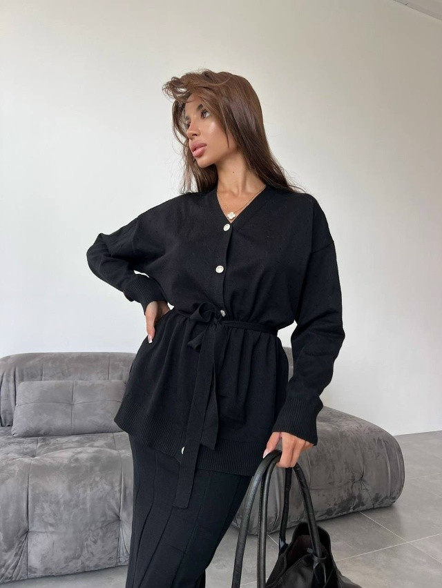 Женский костюм черный купить в Интернет-магазине Садовод База - цена 1800 руб Садовод интернет-каталог