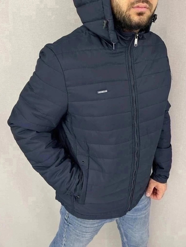 Куртка мужская темно-синяя купить в Интернет-магазине Садовод База - цена 499 руб Садовод интернет-каталог