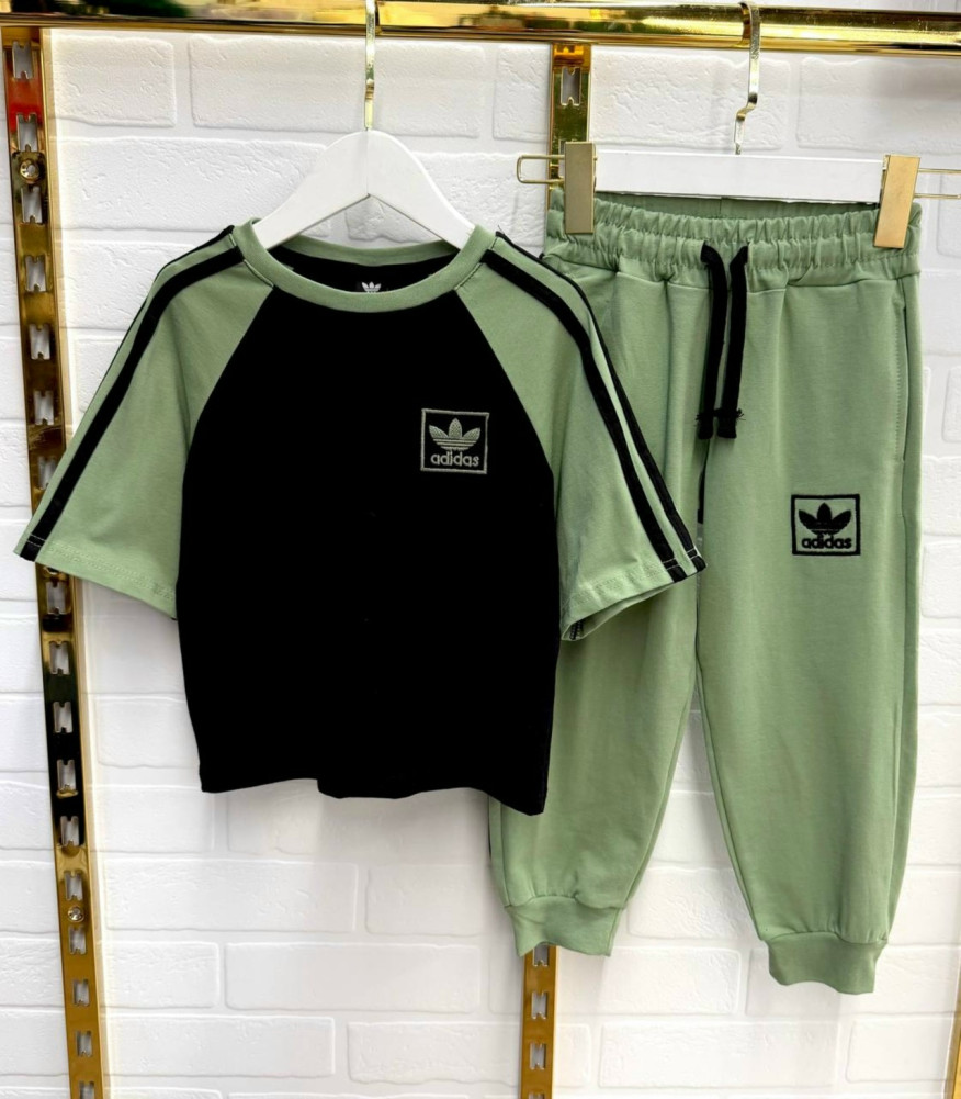 Детский костюм зеленый купить в Интернет-магазине Садовод База - цена 1299 руб Садовод интернет-каталог