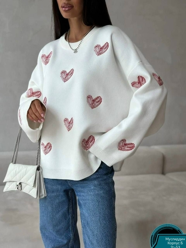 Свитер женский белый купить в Интернет-магазине Садовод База - цена 850 руб Садовод интернет-каталог