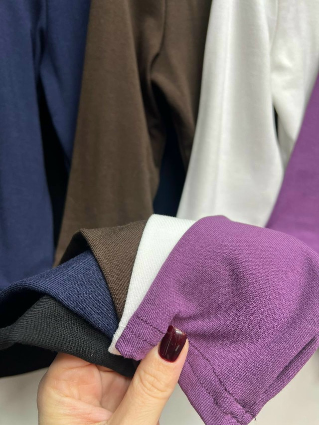 Лонгслив фиолетовый купить в Интернет-магазине Садовод База - цена 850 руб Садовод интернет-каталог