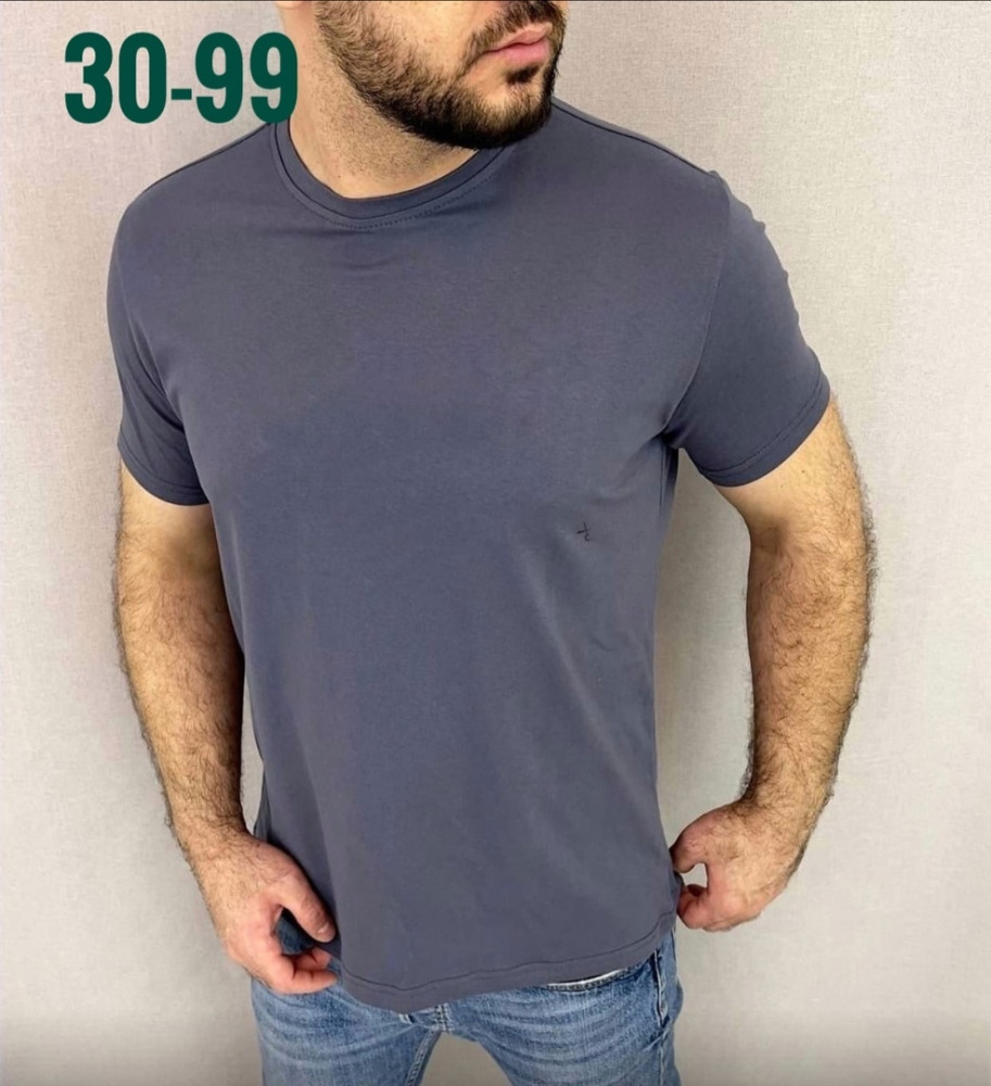 Мужская футболка темно-серая купить в Интернет-магазине Садовод База - цена 150 руб Садовод интернет-каталог