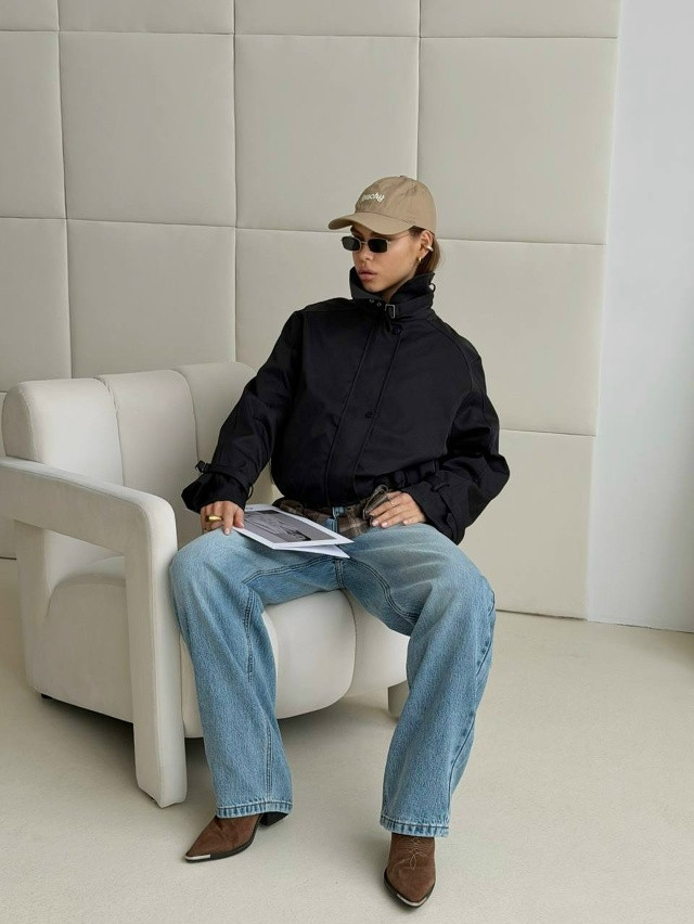 Куртка женская черная купить в Интернет-магазине Садовод База - цена 2900 руб Садовод интернет-каталог