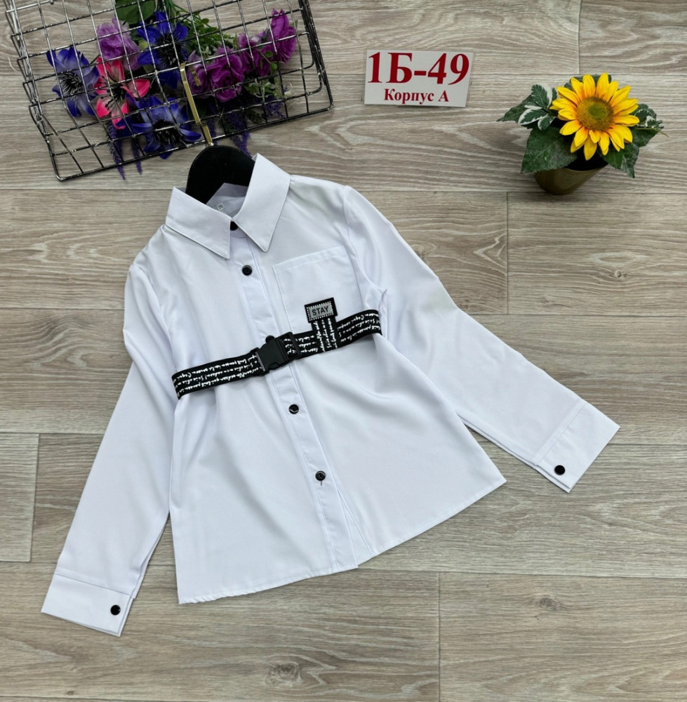 Новая блузка школьная для девочки купить в Интернет-магазине Садовод База - цена 500 руб Садовод интернет-каталог