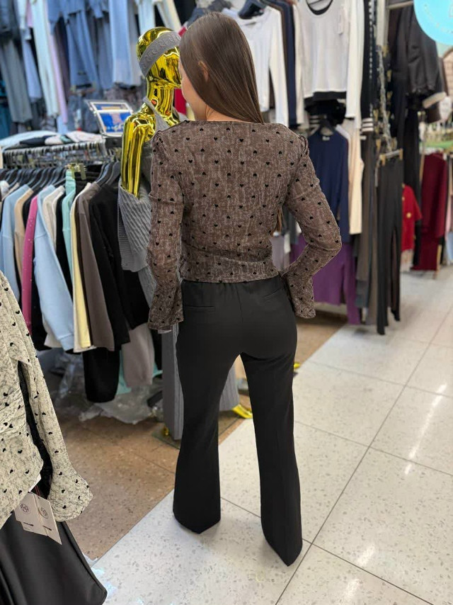 Женские брюки коричневые купить в Интернет-магазине Садовод База - цена 1400 руб Садовод интернет-каталог