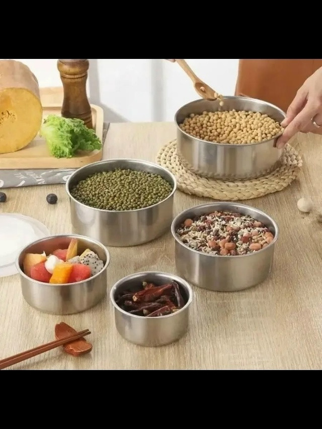 Набор контейнеров из нержавеющей стали купить в Интернет-магазине Садовод База - цена 199 руб Садовод интернет-каталог