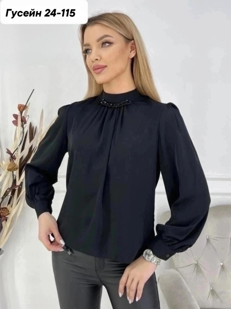 Женская рубашка черная купить в Интернет-магазине Садовод База - цена 350 руб Садовод интернет-каталог