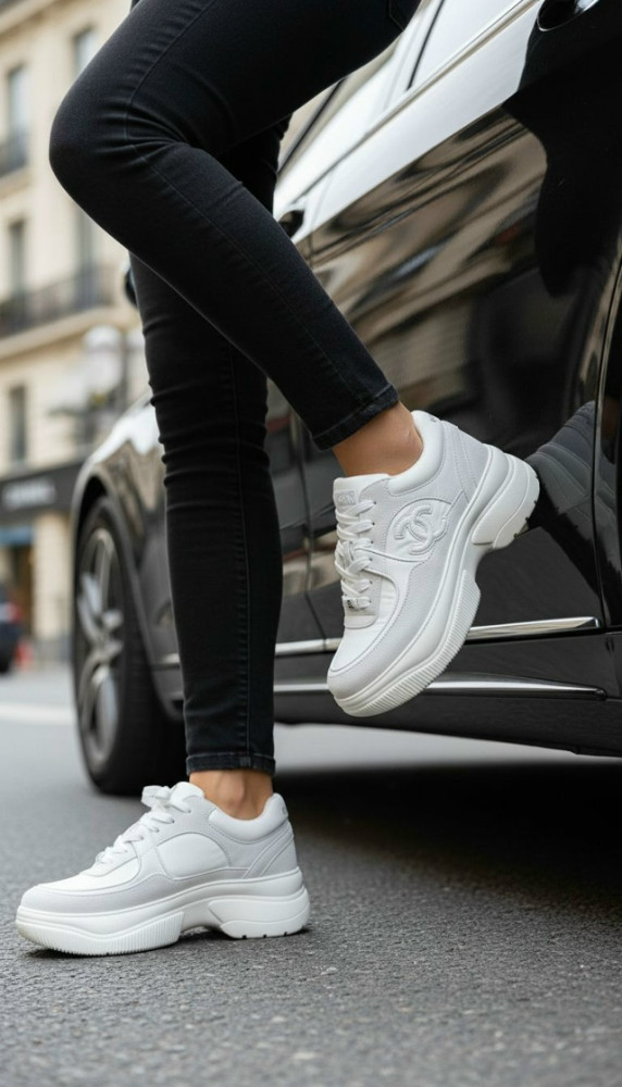 Кроссовки женские белые купить в Интернет-магазине Садовод База - цена 12000 руб Садовод интернет-каталог