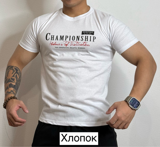 Футболка для мужчин, хлопок САДОВОД официальный интернет-каталог