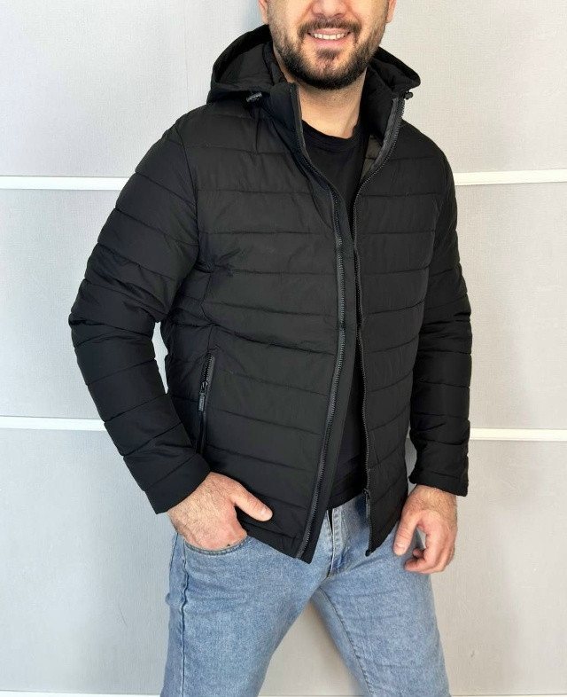 Куртка мужская черная купить в Интернет-магазине Садовод База - цена 1600 руб Садовод интернет-каталог