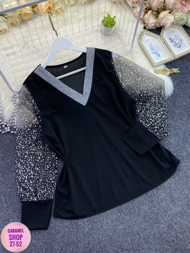 Блузка черная купить в Интернет-магазине Садовод База - цена 600 руб Садовод интернет-каталог