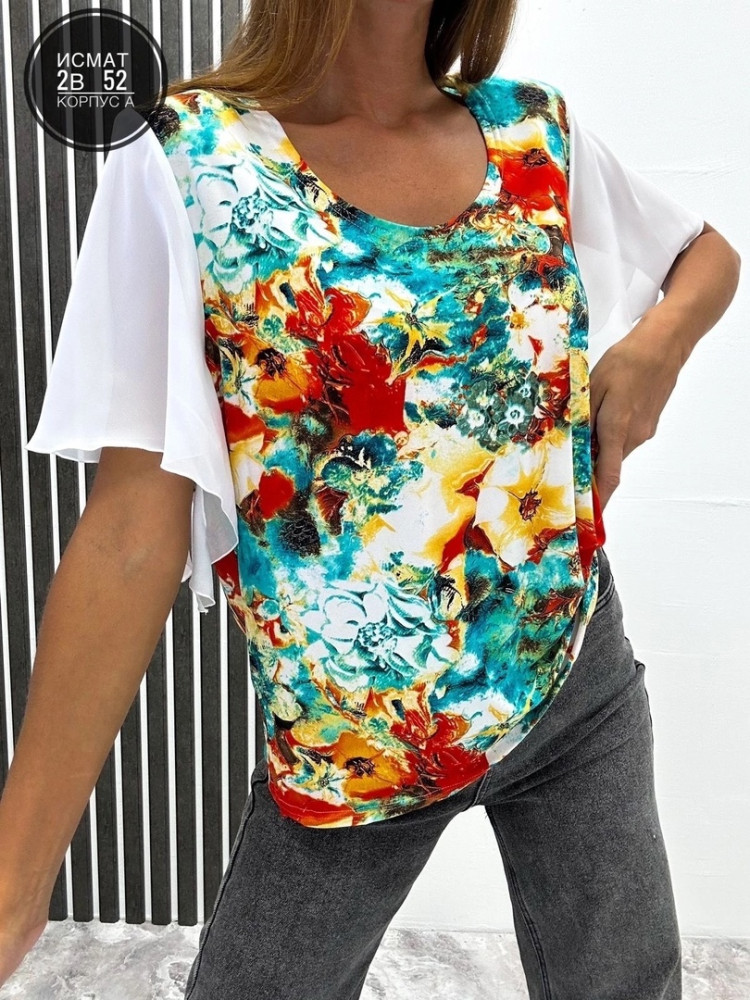 Модная блузка женская🌟🌟 купить в Интернет-магазине Садовод База - цена 250 руб Садовод интернет-каталог