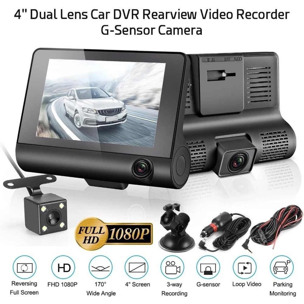 Внимание📸📸📸Видеорегистратор С тремя камерами video CAR DVR L купить в Интернет-магазине Садовод База - цена 1150 руб Садовод интернет-каталог