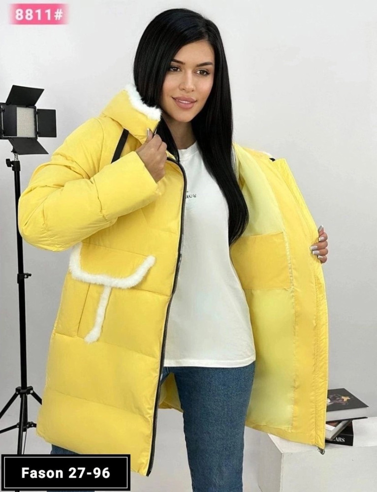 Куртка женская желтая купить в Интернет-магазине Садовод База - цена 2700 руб Садовод интернет-каталог