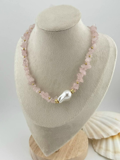 💗Колье из натурального кварца  «Тиана» САДОВОД официальный интернет-каталог