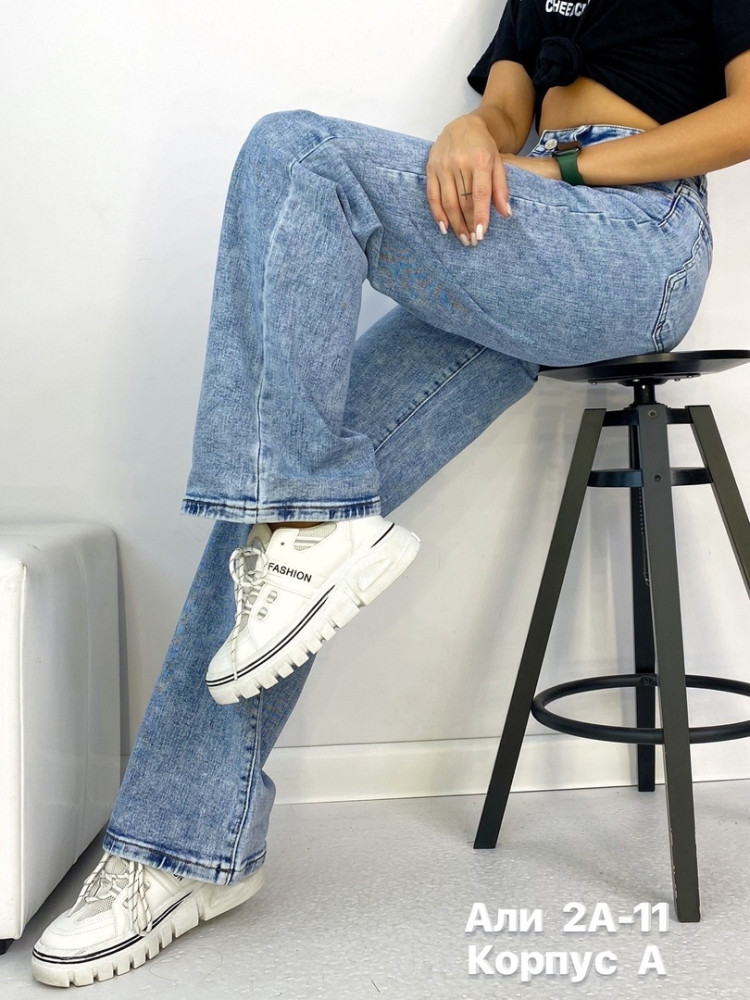 джинсы голубые купить в Интернет-магазине Садовод База - цена 850 руб Садовод интернет-каталог