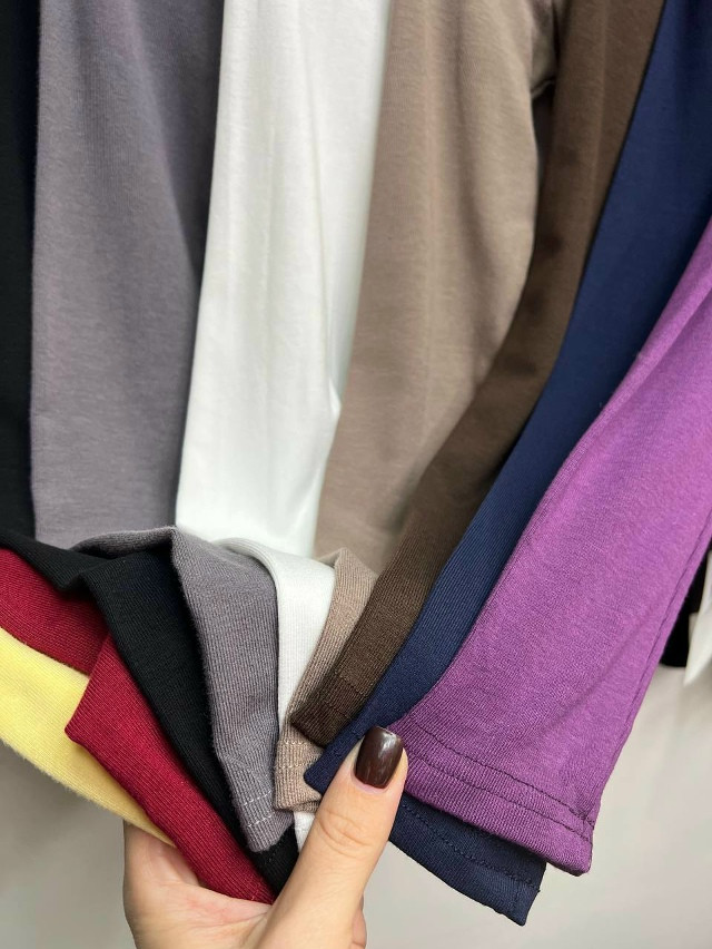 лонгслив фиолетовый купить в Интернет-магазине Садовод База - цена 750 руб Садовод интернет-каталог