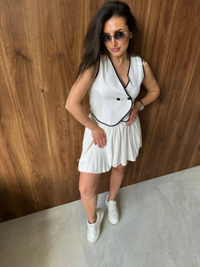 Женский костюм белый купить в Интернет-магазине Садовод База - цена 2050 руб Садовод интернет-каталог