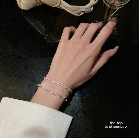 Набор блестящих браслетов 2в1 купить в Интернет-магазине Садовод База - цена 100 руб Садовод интернет-каталог