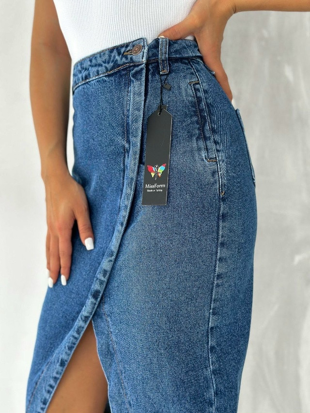 💕Джинсовая Юбка купить в Интернет-магазине Садовод База - цена 800 руб Садовод интернет-каталог