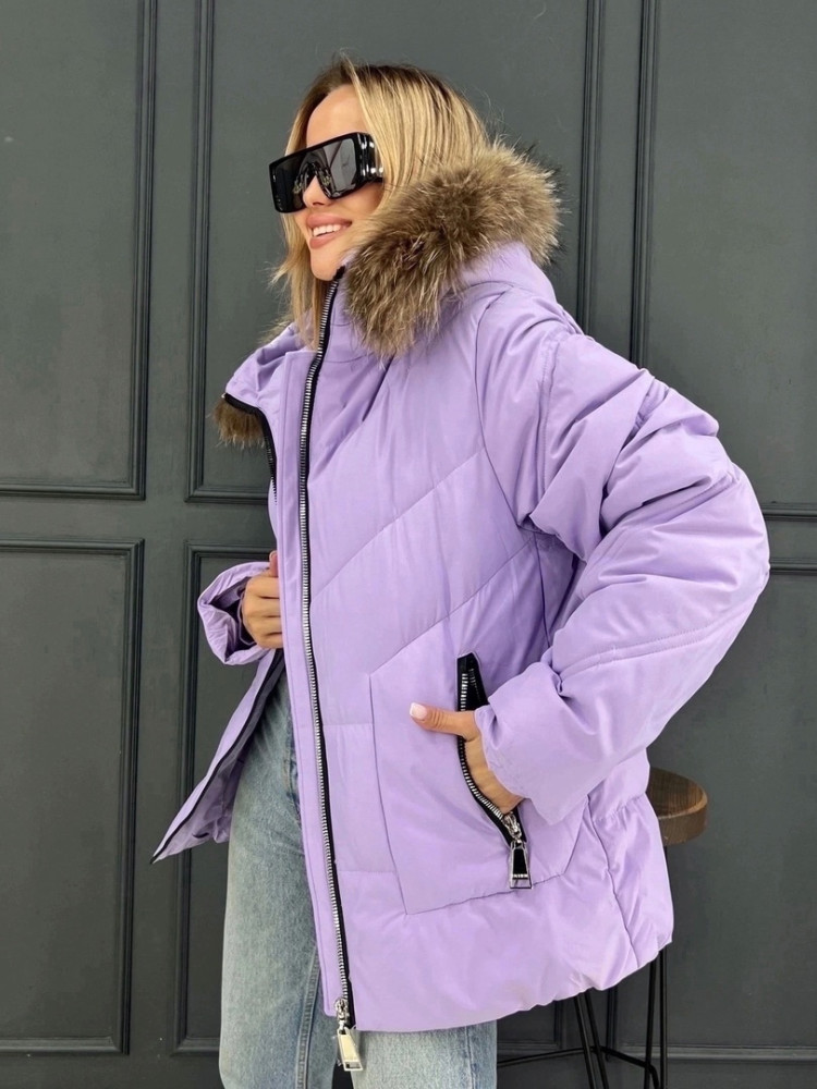 Куртка женская фиолетовая купить в Интернет-магазине Садовод База - цена 1800 руб Садовод интернет-каталог
