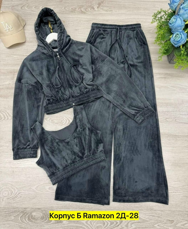 Женский костюм темно-серый купить в Интернет-магазине Садовод База - цена 1600 руб Садовод интернет-каталог