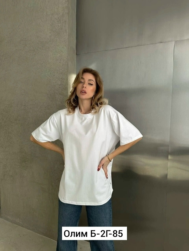 Женская футболка белая