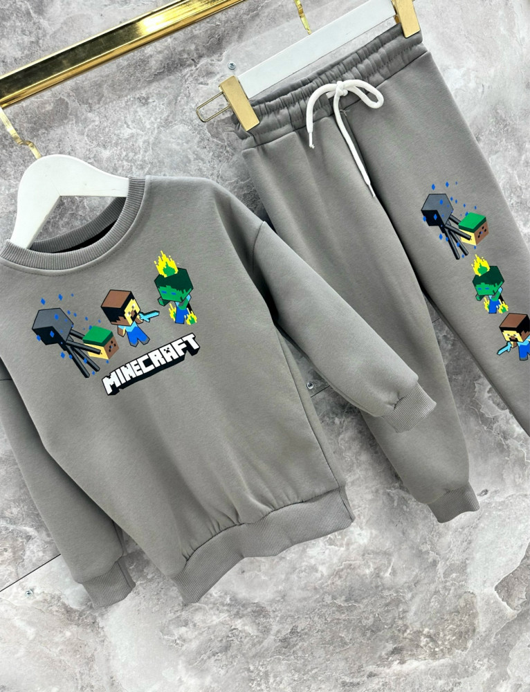 Детский костюм серый купить в Интернет-магазине Садовод База - цена 1150 руб Садовод интернет-каталог