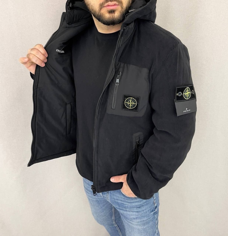 Куртка мужская темно-серая купить в Интернет-магазине Садовод База - цена 2700 руб Садовод интернет-каталог