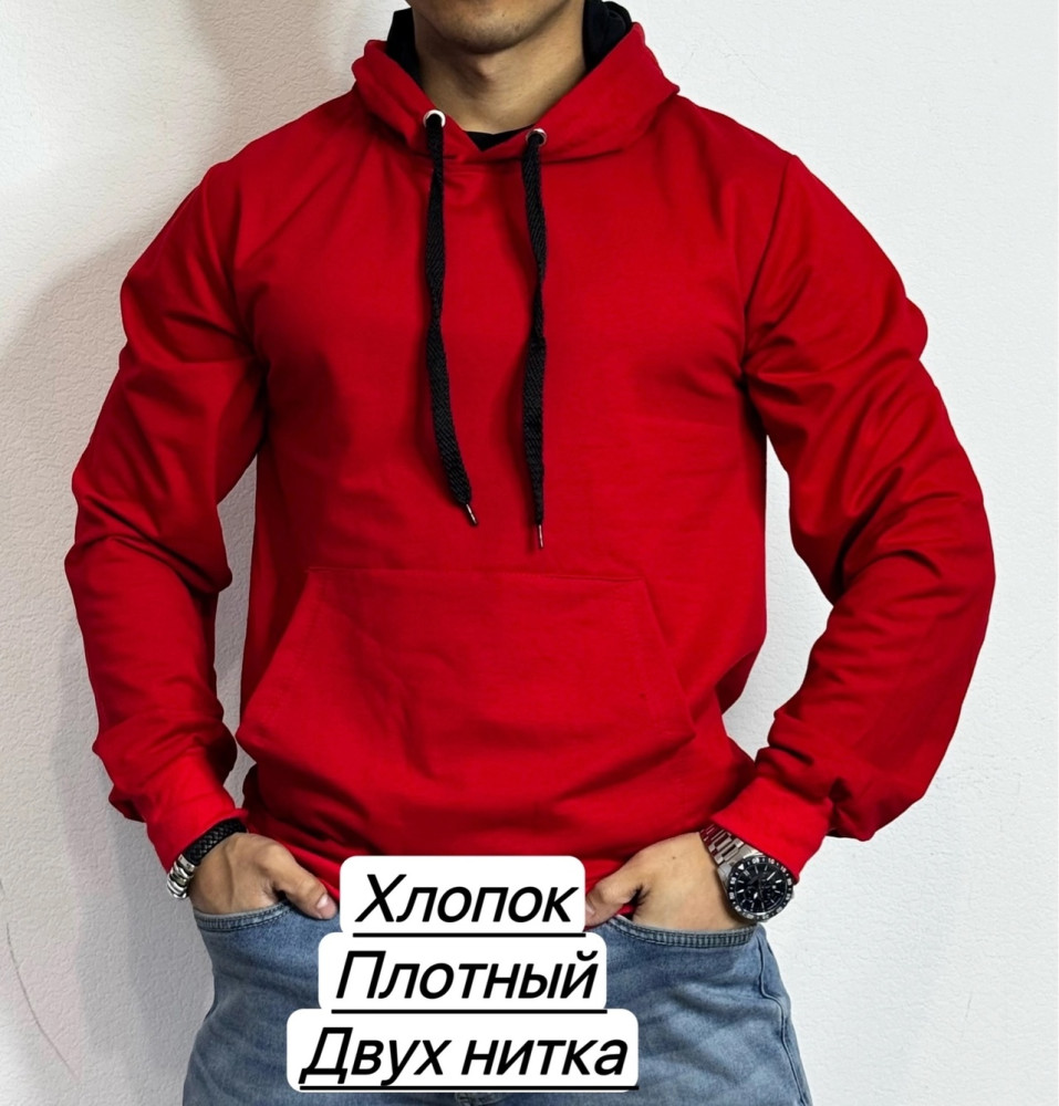 Толстовка мужская красная купить в Интернет-магазине Садовод База - цена 900 руб Садовод интернет-каталог