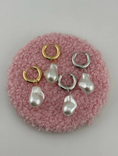 🕊️ Серьги трансформеры с имитацией жемчуга САДОВОД официальный интернет-каталог