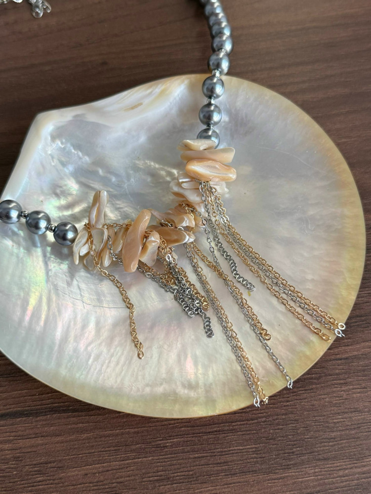 ✨ Колье с ракушками купить в Интернет-магазине Садовод База - цена 200 руб Садовод интернет-каталог