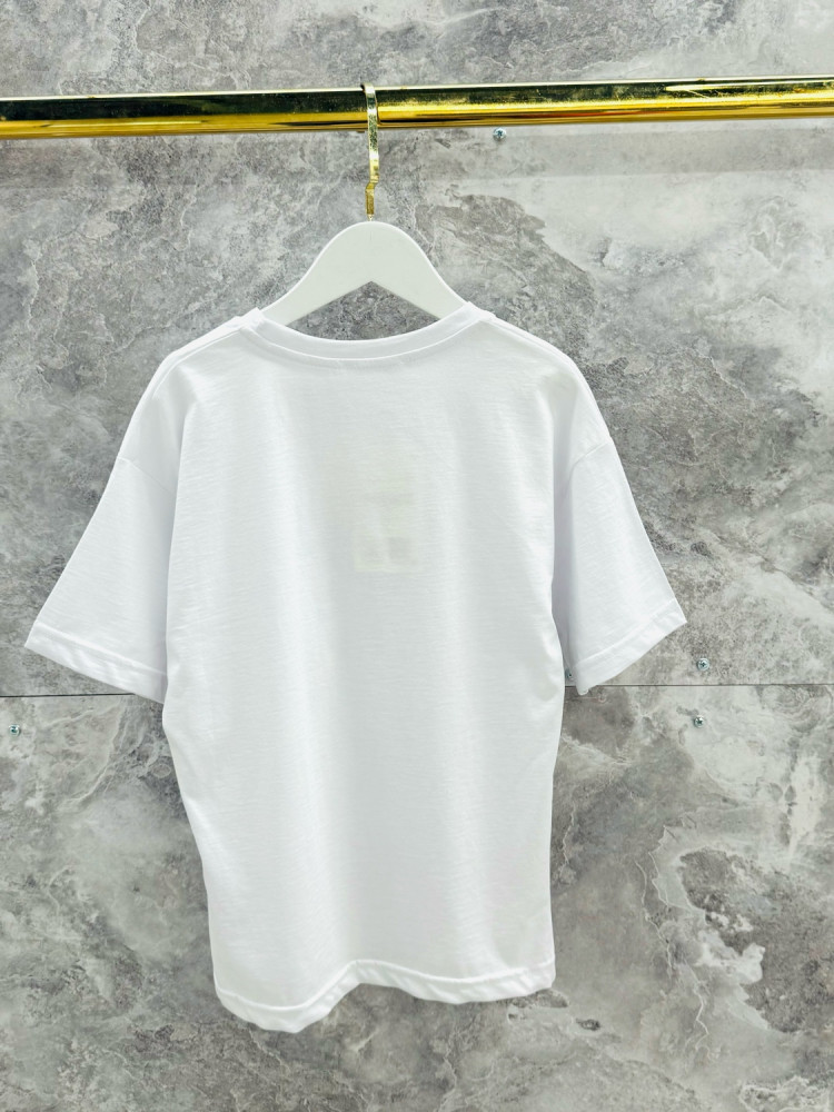 Детская футболка белая купить в Интернет-магазине Садовод База - цена 599 руб Садовод интернет-каталог