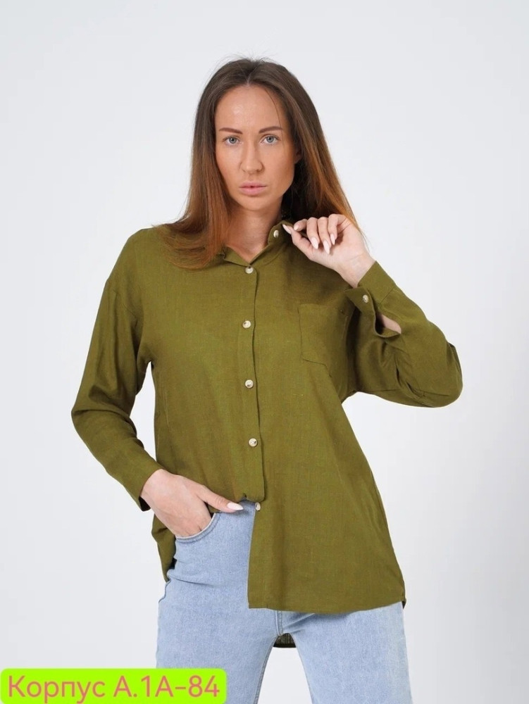 Женская рубашка хаки купить в Интернет-магазине Садовод База - цена 800 руб Садовод интернет-каталог
