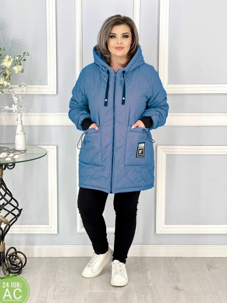 Куртка женская синяя купить в Интернет-магазине Садовод База - цена 1400 руб Садовод интернет-каталог