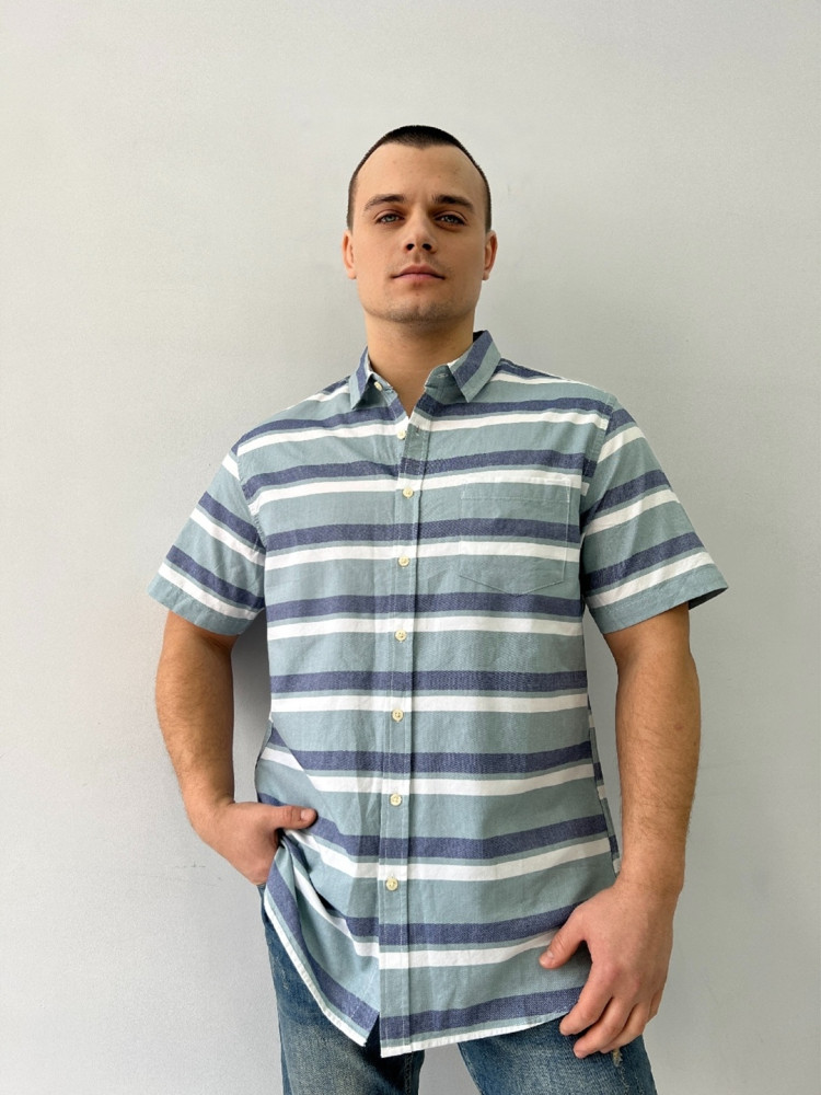 Рубашка для мужчин, хлопок купить в Интернет-магазине Садовод База - цена 400 руб Садовод интернет-каталог
