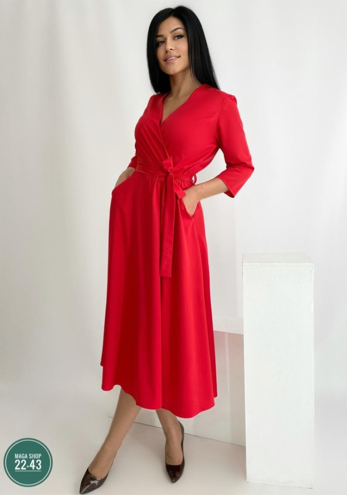 Платье красное купить в Интернет-магазине Садовод База - цена 900 руб Садовод интернет-каталог