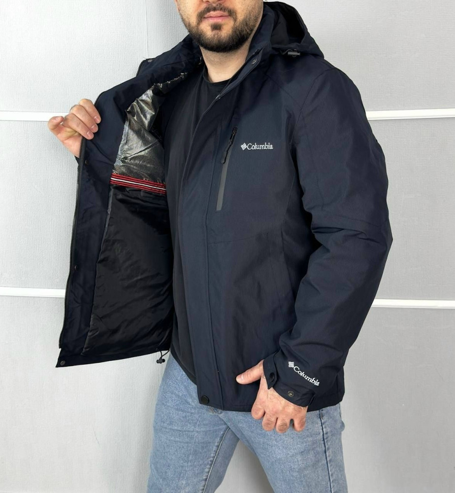 Куртка мужская синяя купить в Интернет-магазине Садовод База - цена 1500 руб Садовод интернет-каталог