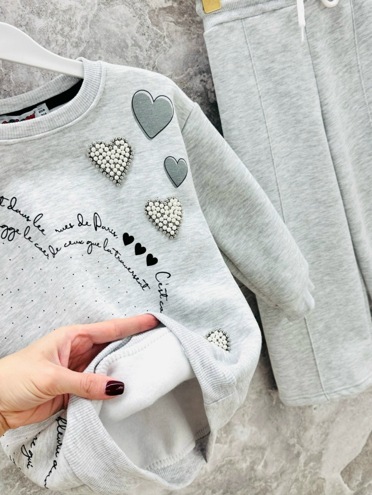 Детский костюм серый купить в Интернет-магазине Садовод База - цена 1299 руб Садовод интернет-каталог