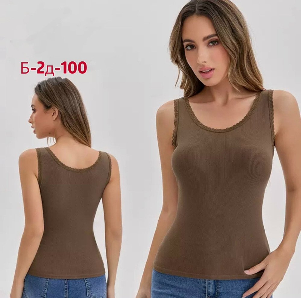 Женская майка коричневая купить в Интернет-магазине Садовод База - цена 300 руб Садовод интернет-каталог