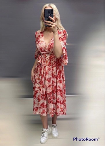 Стильное платье - шифон с подкладкой САДОВОД официальный интернет-каталог