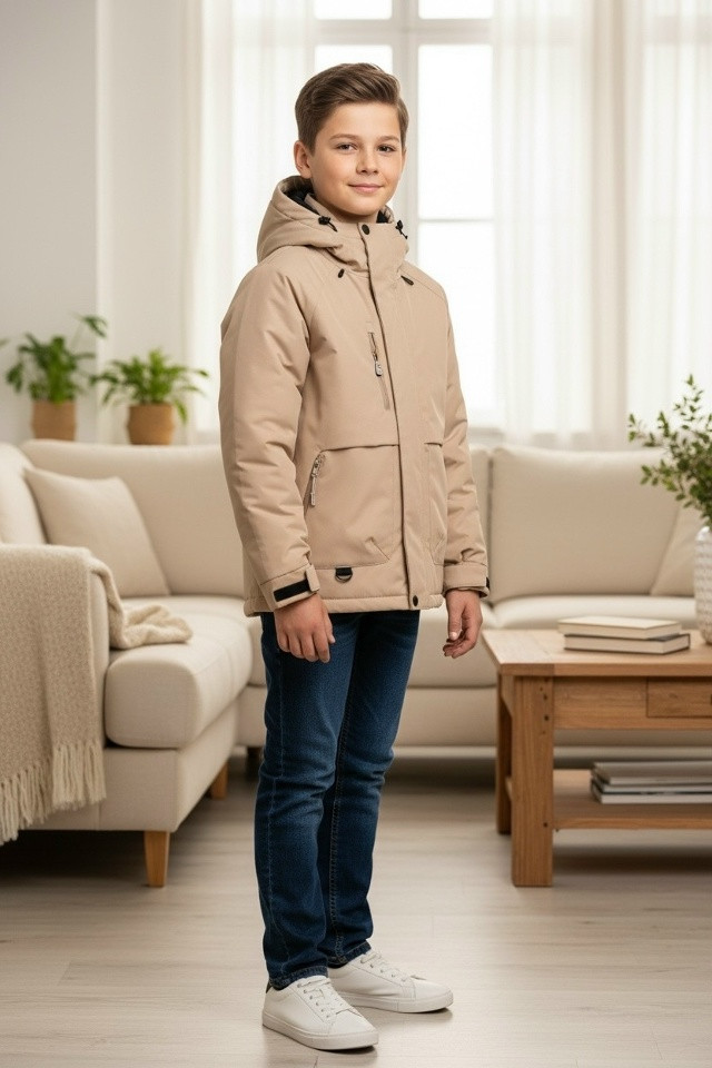 Куртка детская бежевая купить в Интернет-магазине Садовод База - цена 1700 руб Садовод интернет-каталог