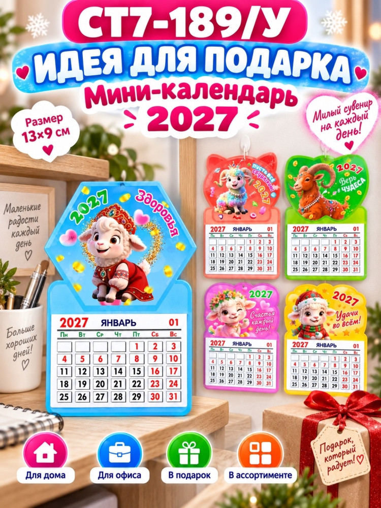 Мини-календарь купить в Интернет-магазине Садовод База - цена 30 руб Садовод интернет-каталог