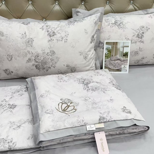 Комплект постельного белья с готовым одеялом  от бренда САДОВОД официальный интернет-каталог