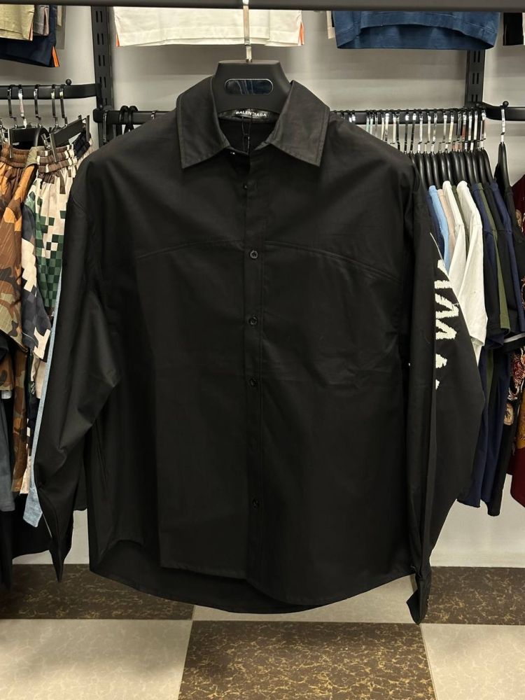 Женская рубашка черная купить в Интернет-магазине Садовод База - цена 10000 руб Садовод интернет-каталог