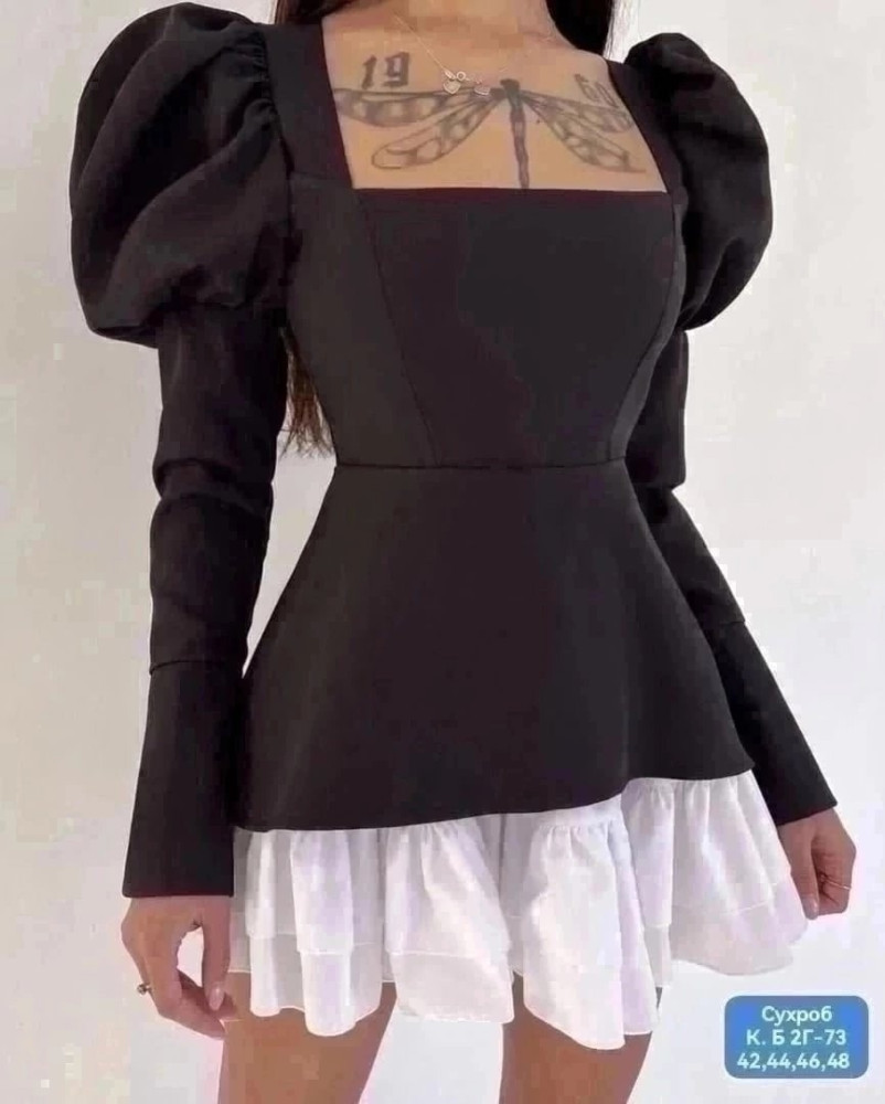Платье черное купить в Интернет-магазине Садовод База - цена 500 руб Садовод интернет-каталог