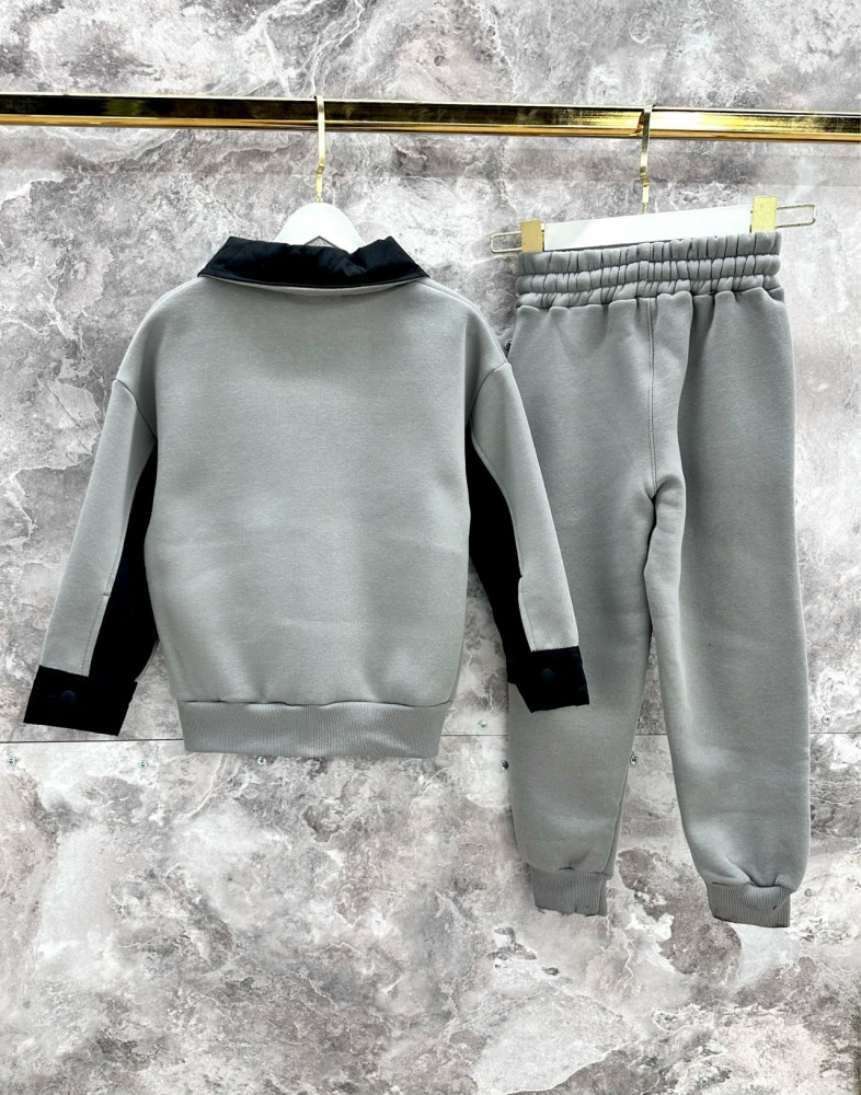 Детский костюм серый купить в Интернет-магазине Садовод База - цена 1950 руб Садовод интернет-каталог