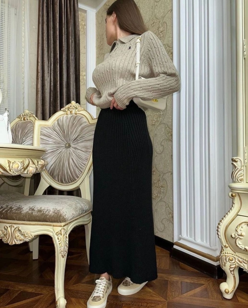 юбка черная купить в Интернет-магазине Садовод База - цена 700 руб Садовод интернет-каталог