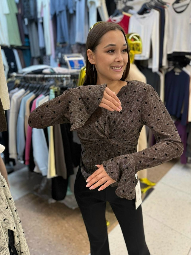 Лонгслив коричневый купить в Интернет-магазине Садовод База - цена 1000 руб Садовод интернет-каталог